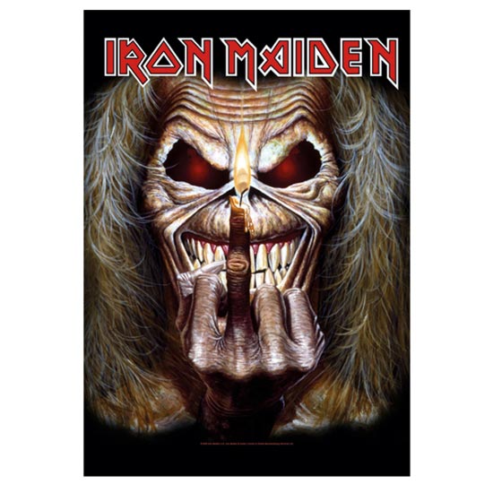 Flag - Iron Maiden - Candle Finger