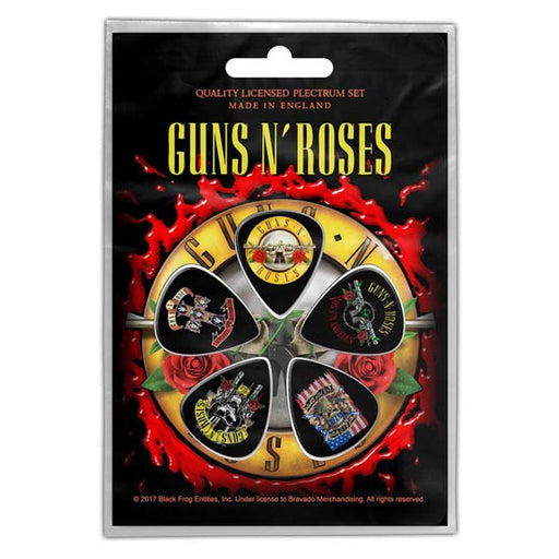 Guitar Picks - Guns N Roses - Bullet Logo