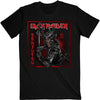 T-Shirt - Iron Maiden - Senjutsu Cover Distressed Red