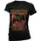 T-Shirt - Led Zeppelin - Black Flames - Lady