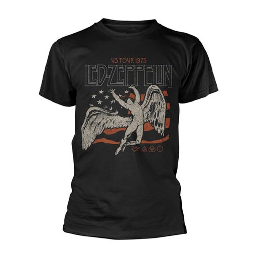 T-Shirt - Led Zeppelin - US Tour 1975 Flag