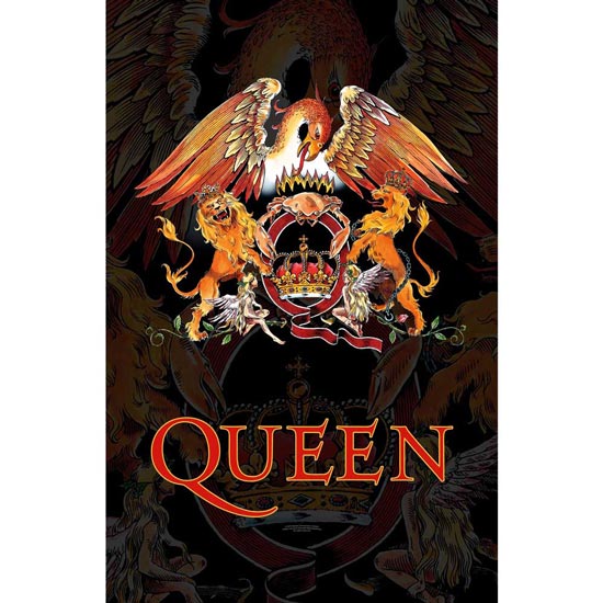 Deluxe Flag - Queen - Crest