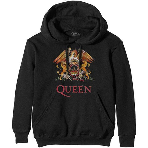 Hoodie - Queen - Classic Crest - Pullover-Metalomania